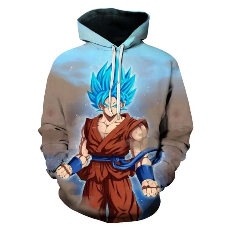 Dragon Ball Z Hoodie 3d Printing 