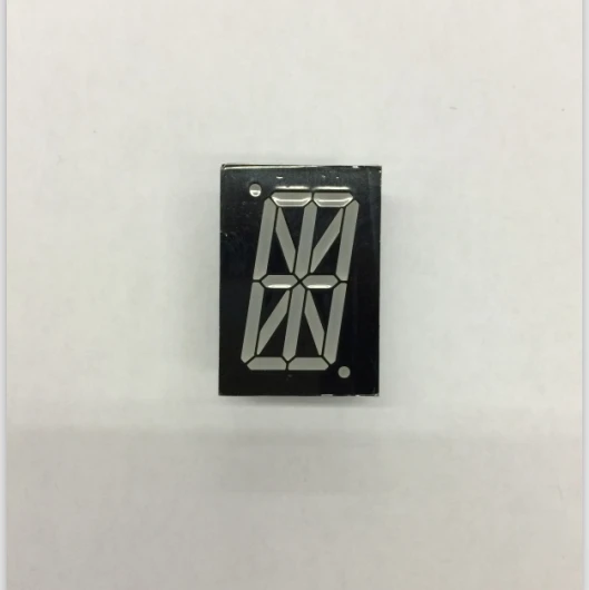 

1inch 1digit red 16 segment led display 1107AS/1107BS