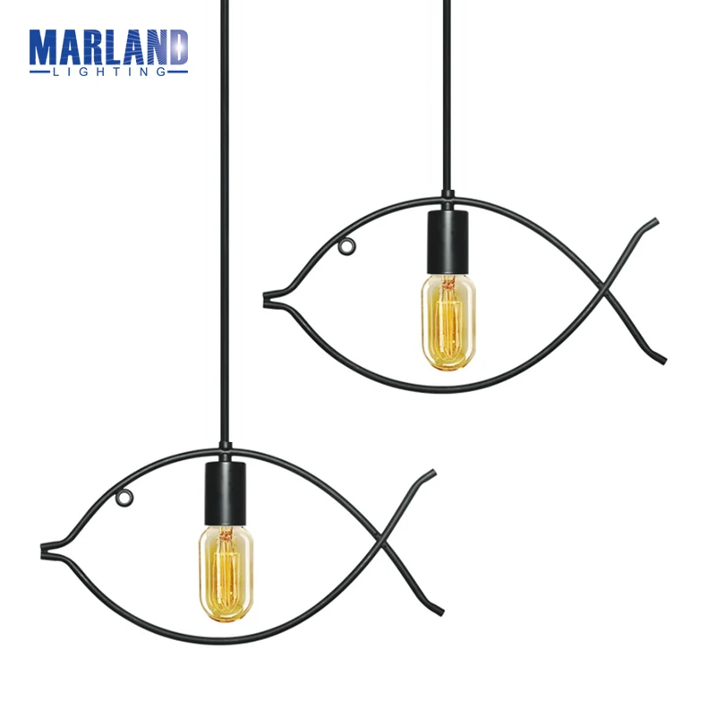 

Modern Design LED Home Lighting Fish Shaped Dinning Hanging Lamps Creative LED Pendant Lamps For Dinning Room Bedroom(D5099)