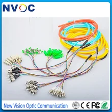 2 шт./лот, 12 цветных FC APC волоконно-оптических одномодовых в комплекте волоконно-оптических косичек, FC/APC SM 12 волоконных вентиляторов волоконно-оптических косичек