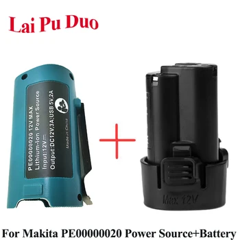

For MAKITA BL1013 194550-6 194551-4 DF030D 10.8V 1500mAh Li-Ion Replacement Power Tool Battery With USB Power Source
