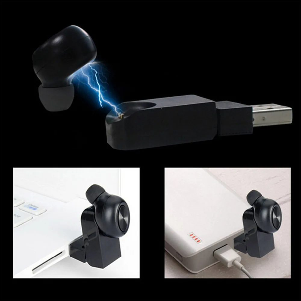 X17 Magnetic Charging Headphone Mini Hands Free Car Earphones Wireless Bluetooth V4.2 Headset In Ear Sport  Earpieces For iPhone (14)