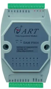 

16DI 16 digital inputs dry or wet, Profibus-DP communication for PLC, Din rail mounting ADAM module