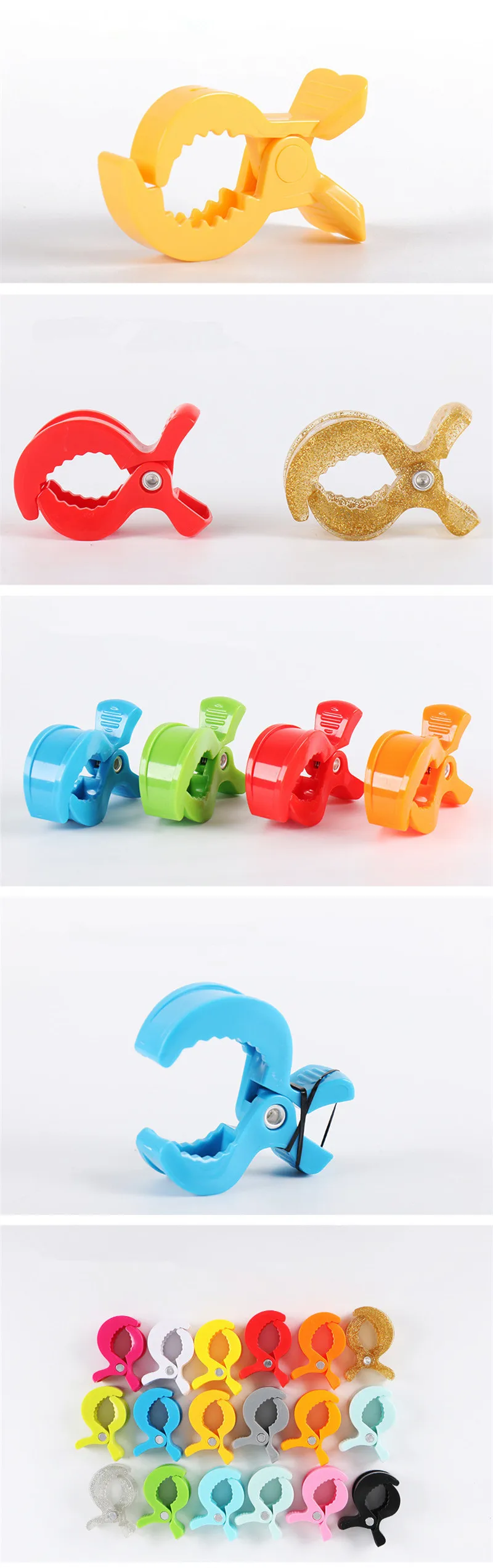 2pc/lot Baby Colorful Car Seat Accessories Plastic Pushchair Toy Clip Pram Stroller Peg To Hook Cover Blanket Mosquito Net Clips summer baby stroller accessories