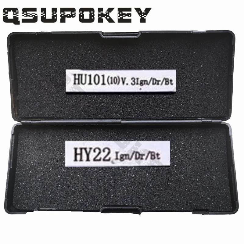 Qsupokey 2 в 1 подлинный LISHI инструментов для замочника HY22 HU66 HU92 HON66 HU100 VA2T HU101 TOY48 NE78 HU58 HU83 для автомобиля/Авто