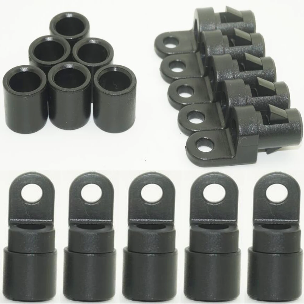 Бесплатная доставка нейлоновый Банджи шнур терминал и крюк концы 8 мм 7