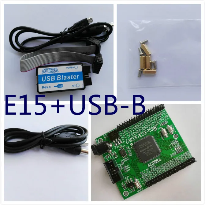 

fpga development board EP4CE15E22C8N board altera fpga board altera board + USB Blaster