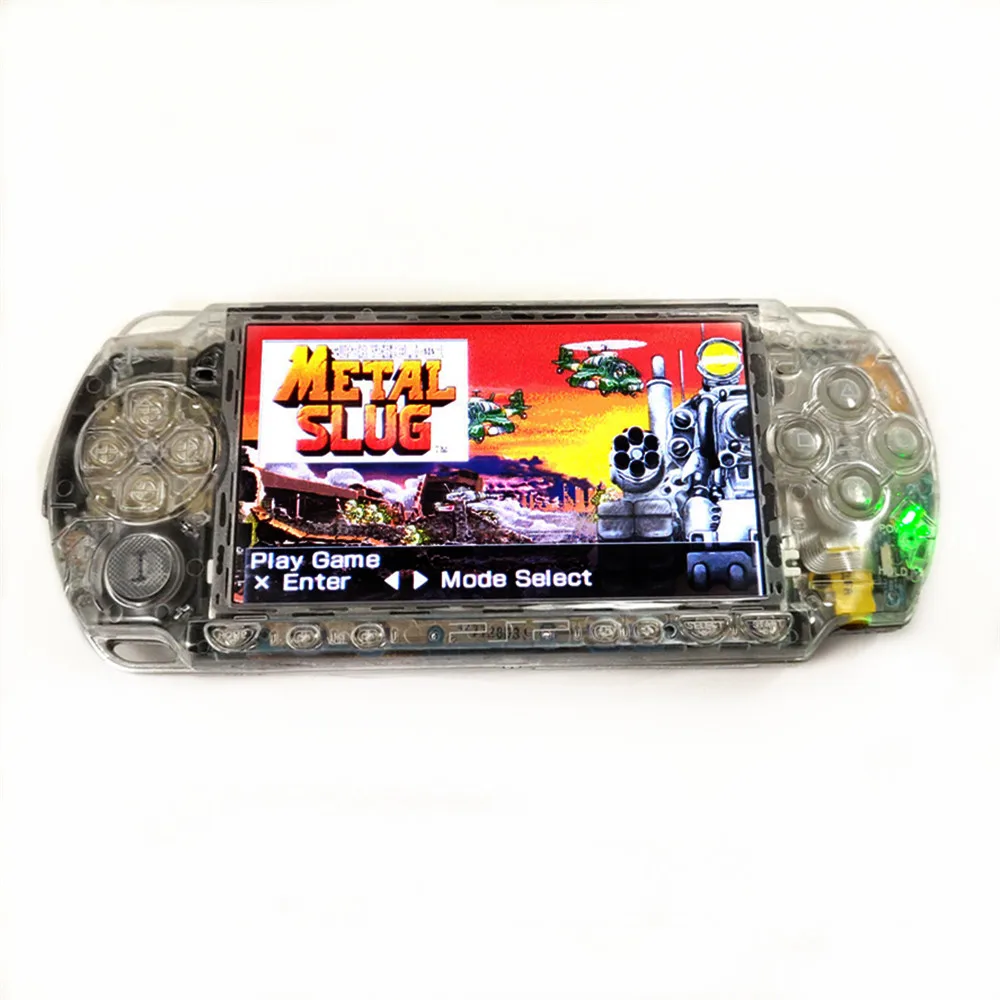 

Professionally Refurbished For Sony PSP-2000 PSP 2000 Handheld System Game Console - Clear White Console