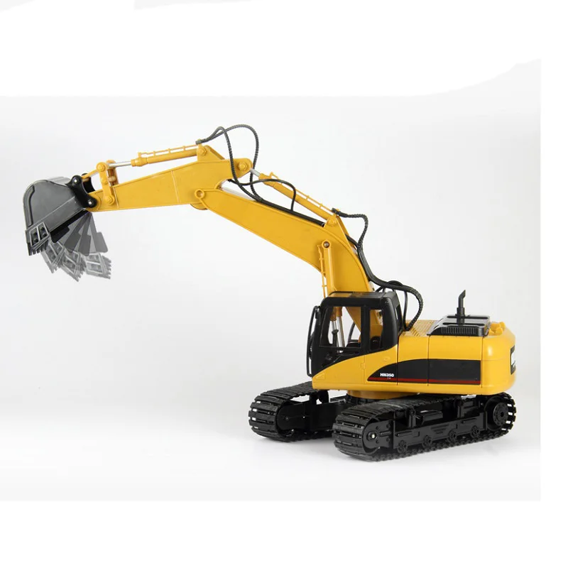 15 каналов 2 4G 1/14 RC экскаватор грузовик игрушка удалить контроль строительный