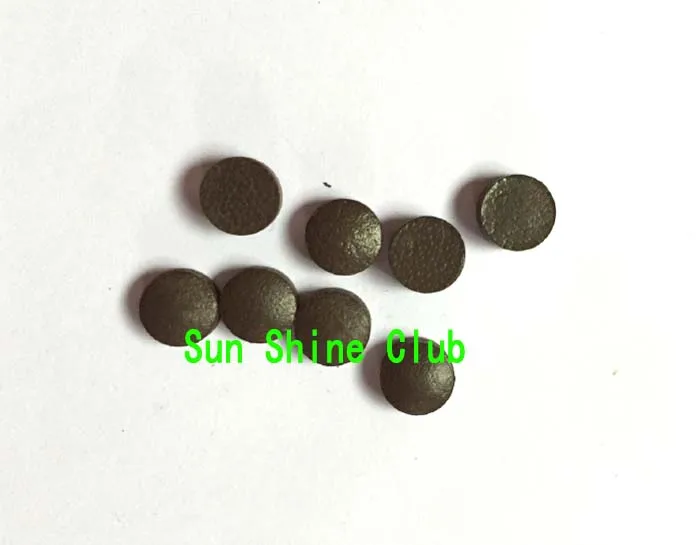 

Free shipping 10pcs/lot Original Le Professional 10mm Snooker Cue Tips Water Buffalo French Style Cue Tips Shaped Pressed
