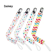 4 шт./партия прищепка для соски цепь лента держатель крепления для укачивания, успокаивающего приспособления поводок ремень держатель соски для кормления младенцев BNZ25