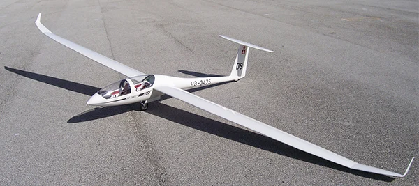 Flyfly DG1000 2630 мм размах крыльев RC планер парусник