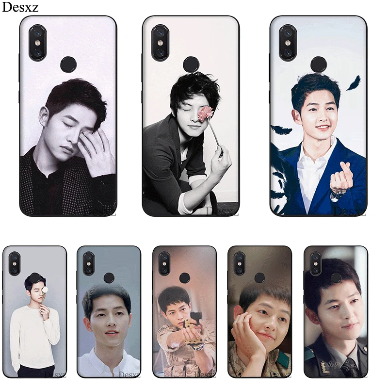 

Mobile Phone Case Silicone For Xiaomi Redmi Note 4 4X 5 5A 6 7 Pro Prime Cover Korean Star Casing Shell