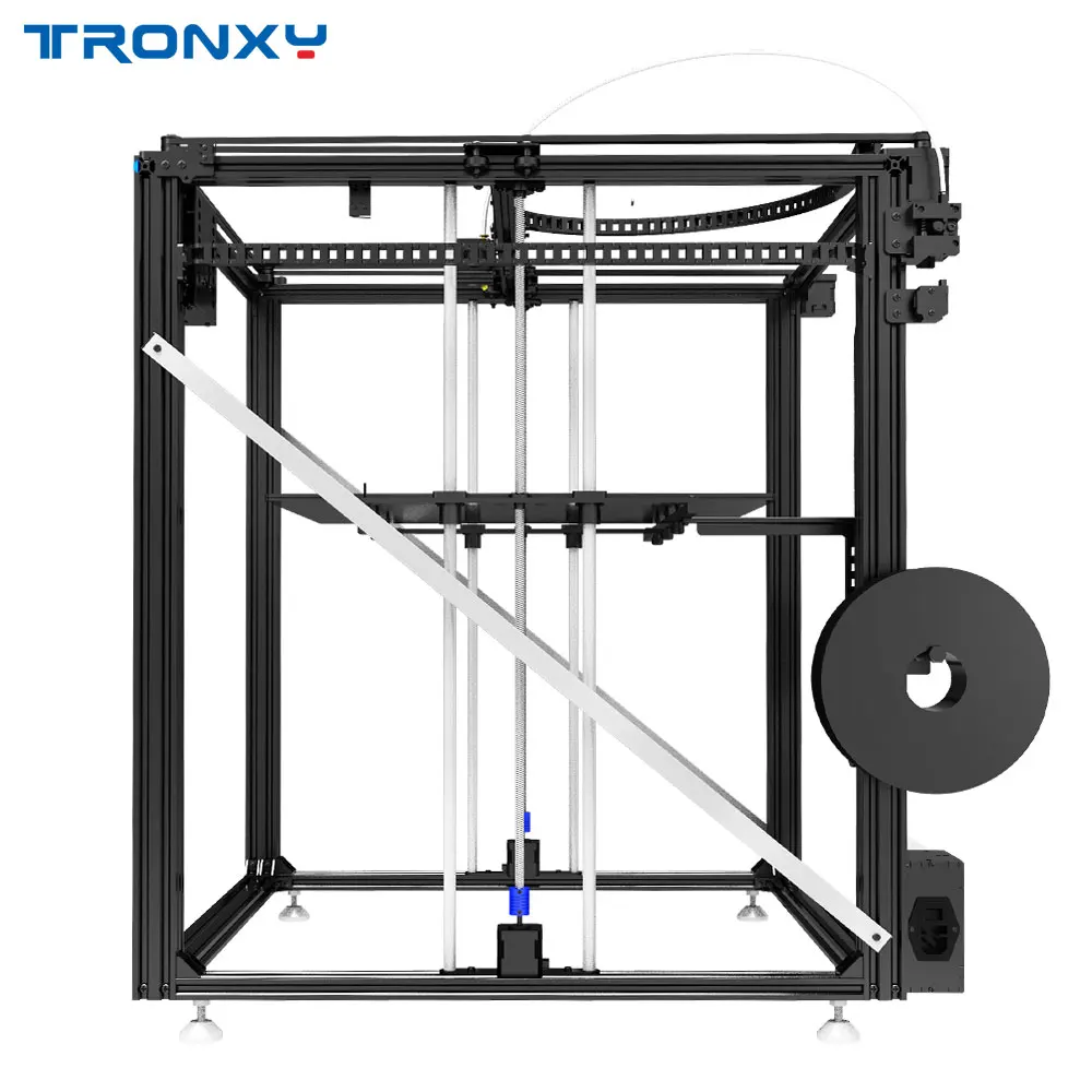 Новейшая модель Больше 3D принтеры Tronxy X5SA 500 Тепло Кровать большой печати Размеры