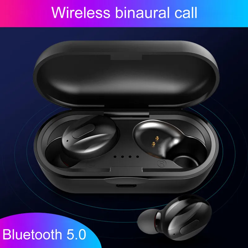 

TWS XG-13 Mini Dual V5.0 Wireless Earphones Bluetooth Earphones 3D Stereo Sound Earbuds with Dual Microphone With Charging box