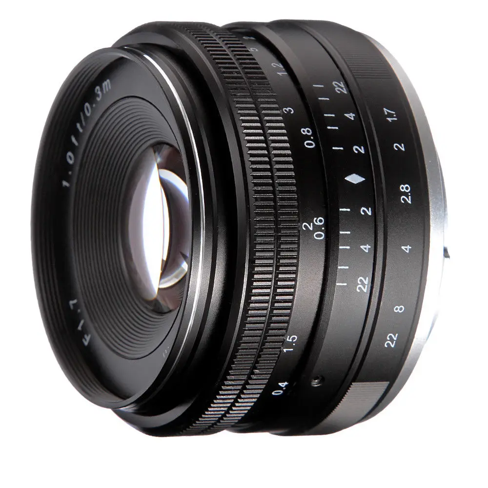 35 мм f/1 7 APS C ручная фокусировка основной объектив для FujiFilm Fuji X FX XF XA1 XA2 XE1 XE2 S XT3