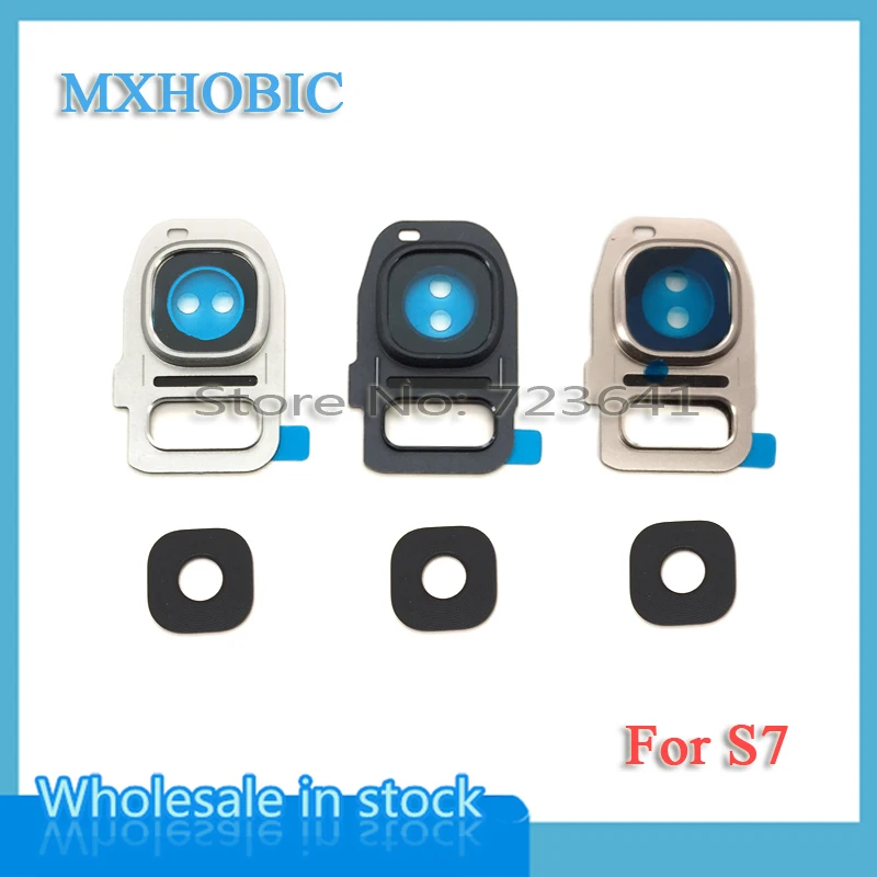 

10pcs/lot Rear Back Camera Glass Lens Ring For Samsung Galaxy S3 S4 S5 S6 S7 edge i9300 i9500 G900 G920 G930 with Adhesive