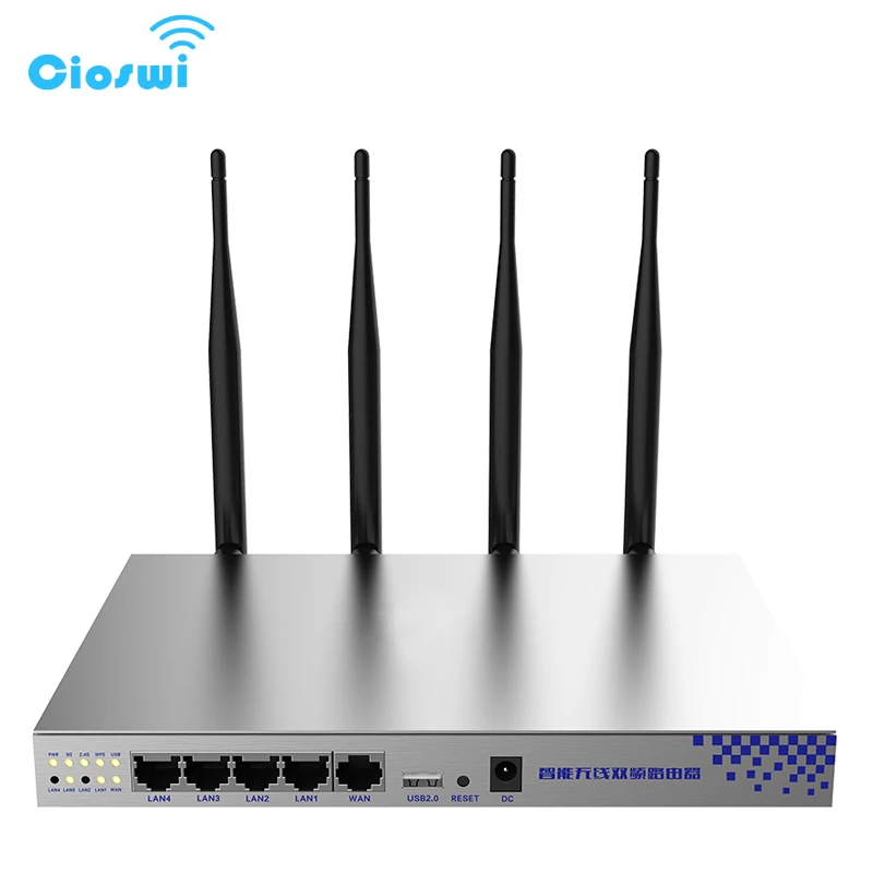 mobile wifi router OpenWrt 802.11AC 1200Mbps 2.4G 5G Dual Band Wifi Router MT7620A MT7612 chipsets High Power Wireless Router Long Wifi Range wifi repeater signal booster