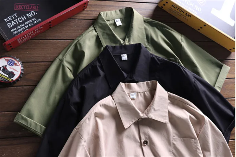 Летний тренд тонкий срез с коротким рукавом цельный пиджак костюм мужчины и женщины пары свободные Onesuit японская рабочая одежда Размер 3XL