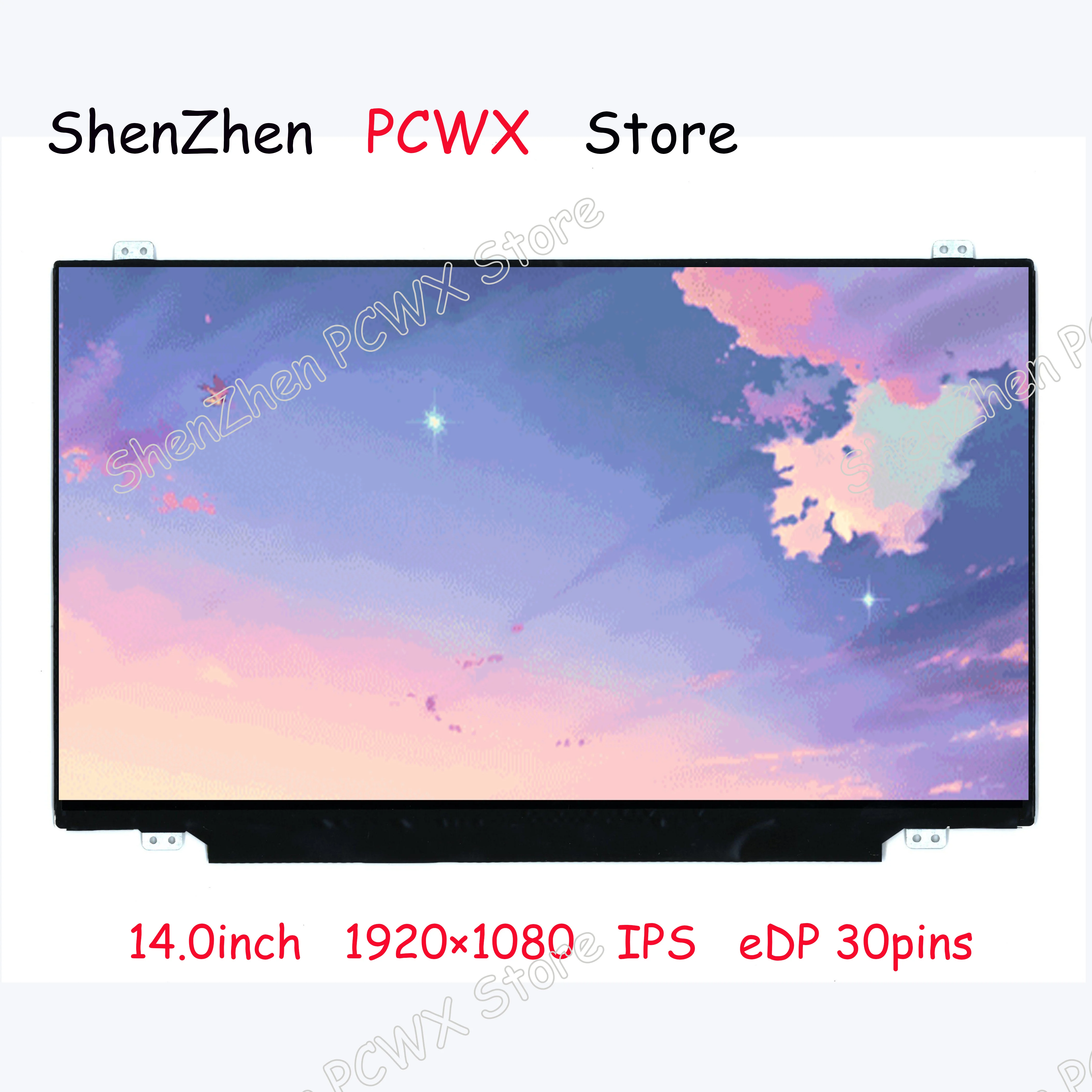 

14'' LED LCD ScreenMatrix 1920x1080 Exact Model N140HCE-EN1 Rev C2 Rev C1 Rev B3 IPS eDP 30pins For Lenovo ThinkPad T480