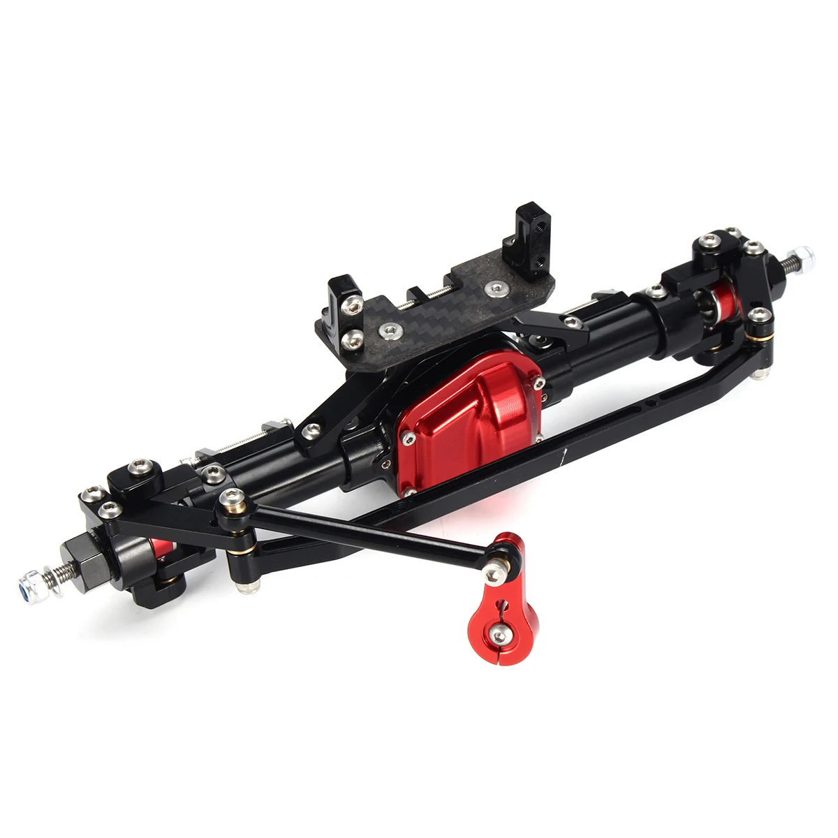 Xtra Speed XH алюминиевый 6061 T6 CNC обработанный передний мост ось для 1/10 осевой SCX10 #