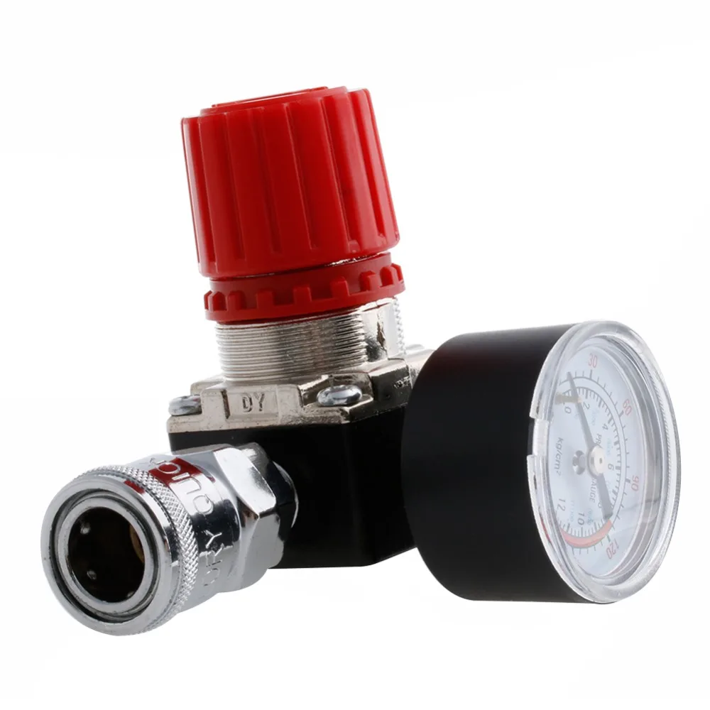 

Newest Arrive 1/4" Air Compressor Regulator Pressure Switch Control 180PSI Relief Valve Gauges Drop Ship