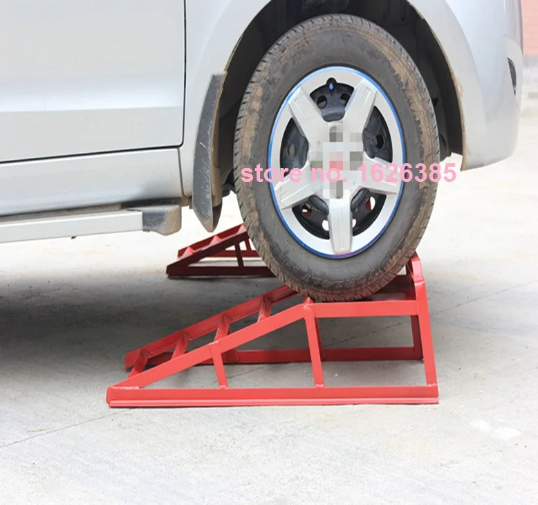 

2pcs 1pair Car support ramp, change oil maintenance ramp, tire repairing tool