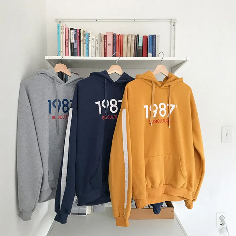 

3 colors autumn and winter preppy style letter print long-sleeve thicking womens sweatshirts womens hoodies (F3571)