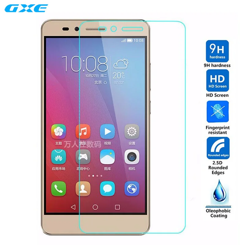 Закаленное стекло для Huawei Honor Bee Y5c 5X Mate 8 P8lite P8 P9 Lite Nexus 6P G8 G7 Y360 Y560 Y540 Y550 Защитная