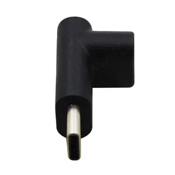 

50pcs USB-C USB 3.1 Type C Male to Female Adapter Connector 90 degrees Right Angle