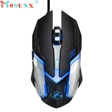 Высокое качество Mosunx 3000 dpi светодиодный Оптический 6D USB Проводные Игровые Мыши Эргономичный дизайн профессиональная геймерская мышь для ПК ноутбука игры