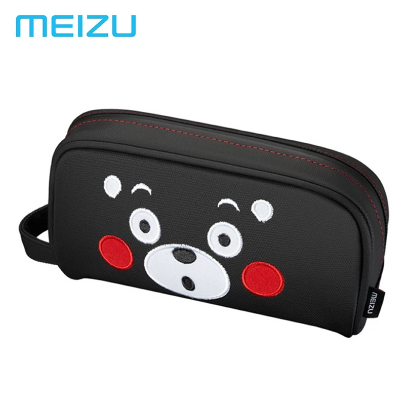 Оригинальная Meizu Kumamon сумка для хранения Простая Сумка для путешествия ручная сумка для мобильных телефонов внешний аккумулятор косметичка кошелек игровая консоль