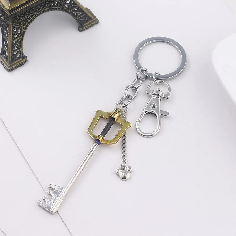 Kingdom Hearts аксессуары для косплея Sora's Keyblade подвески с ключиками брелок Аниме