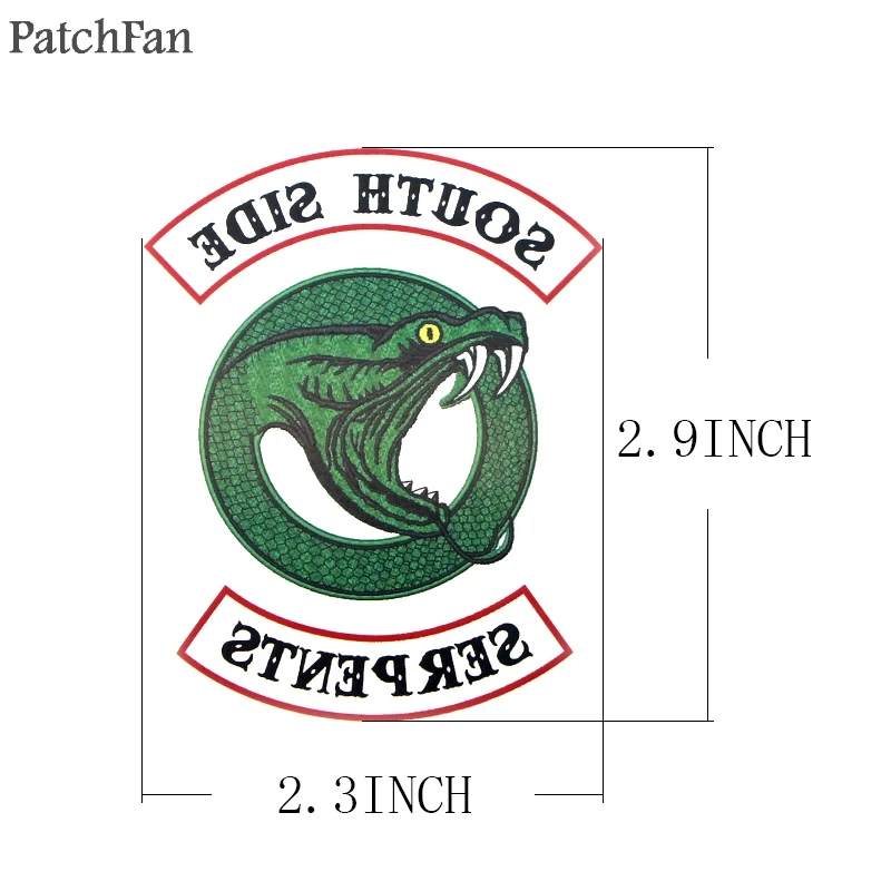 50 шт./лот patchfan ривердейл Southside змеи "сделай сам" крутой временный боди-арт татуировки Стикеры для Для женщин Для мужчин косметика "сделай сам" рука A1073