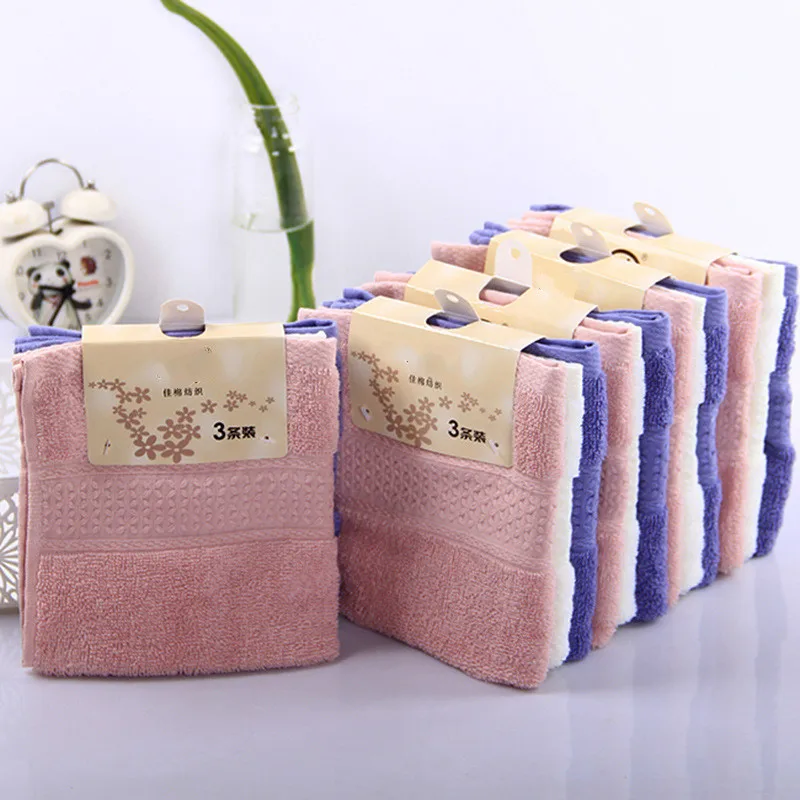 

1pc/3pcs 33*33cm Square Cotton Terry Towels for children kid Face towels Bathroom Hand Towels Toallas de Mano HT02