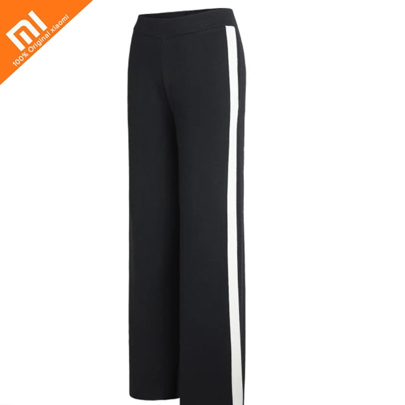 Оригинальные спортивные трикотажные брюки в полоску xiaomi mijia свободные штаны