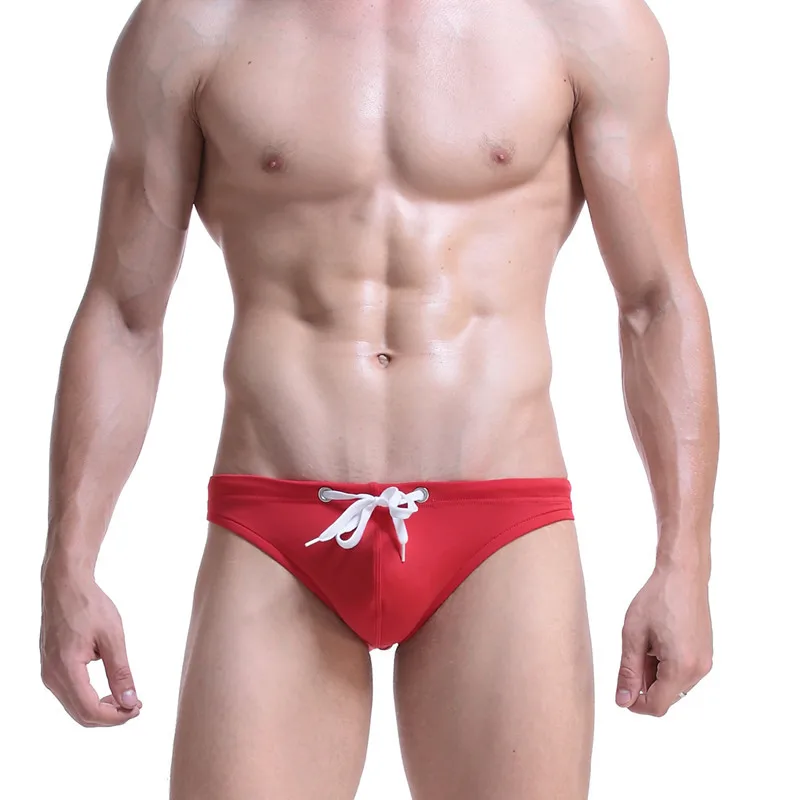Zzkko Sexy Men Swim Brief Abstract Flags Beach Bikini For Men Swim Underwear Sports