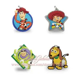 Новый высокое качество 4 шт. Toy Story телефон подвески подарки Fit цепочка для ключей Ожерелье Подвески дорожные аксессуары подарок для ребенка