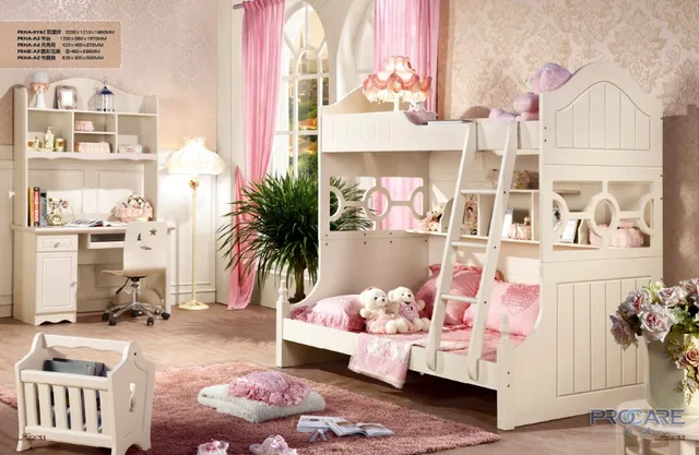 Estilo Italiano Cama Litera De Madera Precio Conjunto De Muebles De
