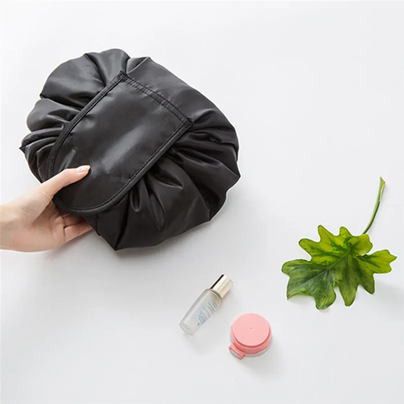 Portable Cosmetics Bags Beauty Drawstring Travel Makeup Bag Organizer