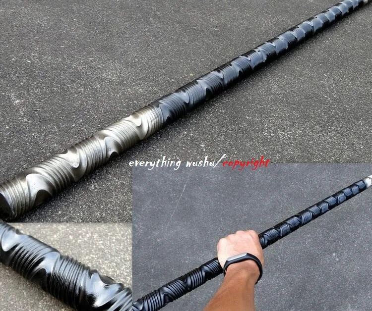 Heavy Duty Monkey King Staff Shao Lin Metal Sticks Combat Monkey Staff