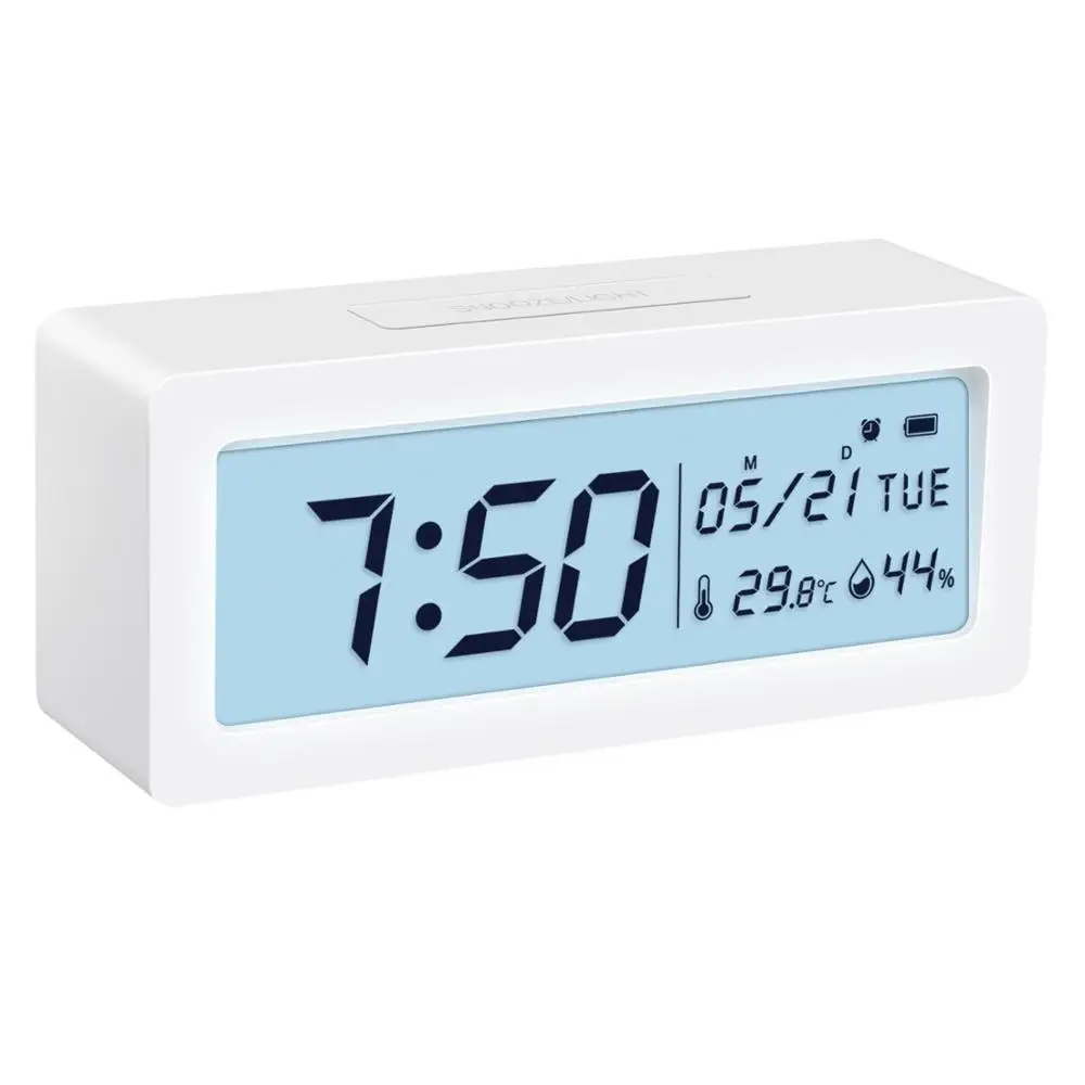 Large LCD Screen Gauge Indicator ℃//℉ Switch Bedroom for Home Alarm Clock with Temperature ORIA Digital Hygrometer Thermometer Kitchen Indoor Humidity Monitor Office