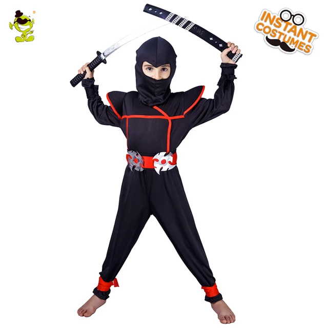 Kids Warrior Ninja Costumes Halloween Costume Boys Girls Children