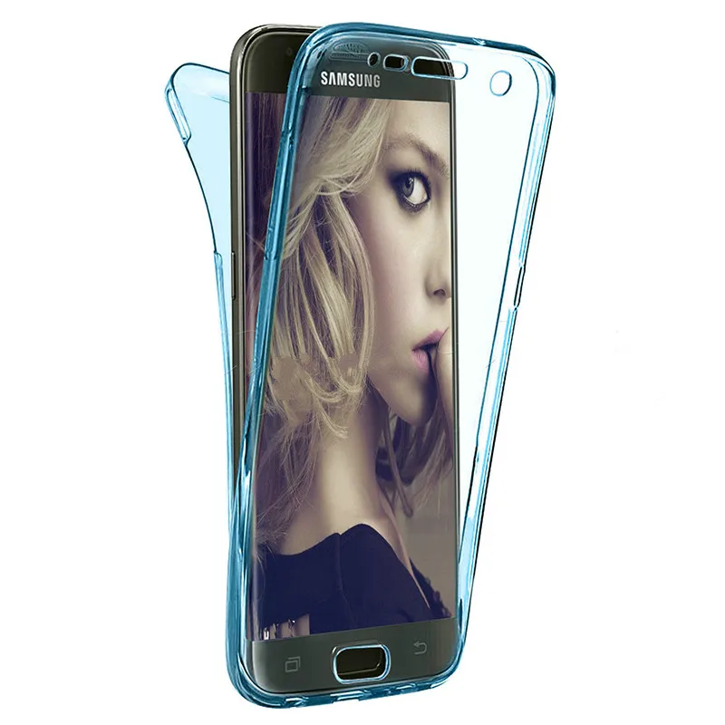 

Front Back Clear Full Cover Phone Case For Samsung Galaxy S10 Note9 8 A6 A8 Plus J6 J4 J8 A750 2018 A3 A5 A7 J5 J7 2016/17 Neo