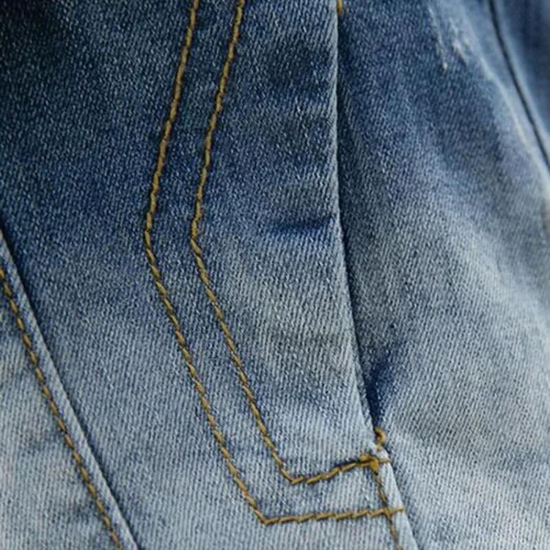 Rihschpiece Spring Denim Jacket Women Short Jeans Jacket Women Basic Coats Pearls Harajuku Slim Coat RZF143