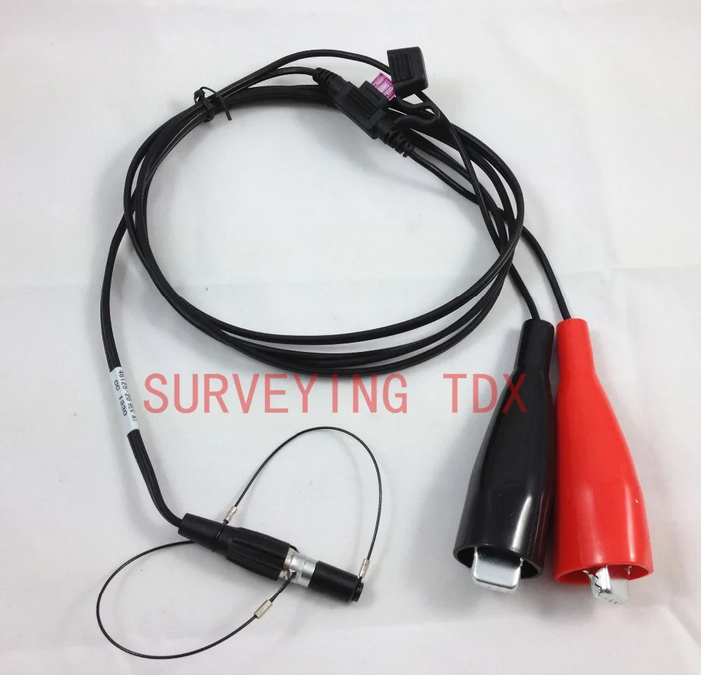 

NEW Trimble Power Cable for Trimble R8 R7 R6 5700 5800 GPS wire to Alligator clips Trimble 7pin cable