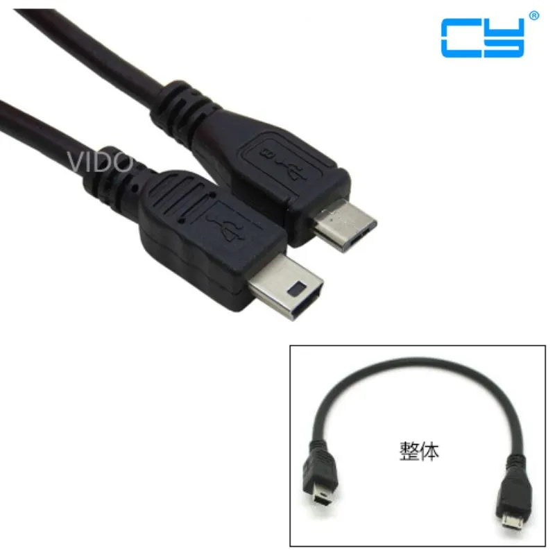 Mini-usb 2 0 mini USB 5 pin к micro usb micro-usb Соединительный кабель 30 см 1 фут | Компьютеры и офис