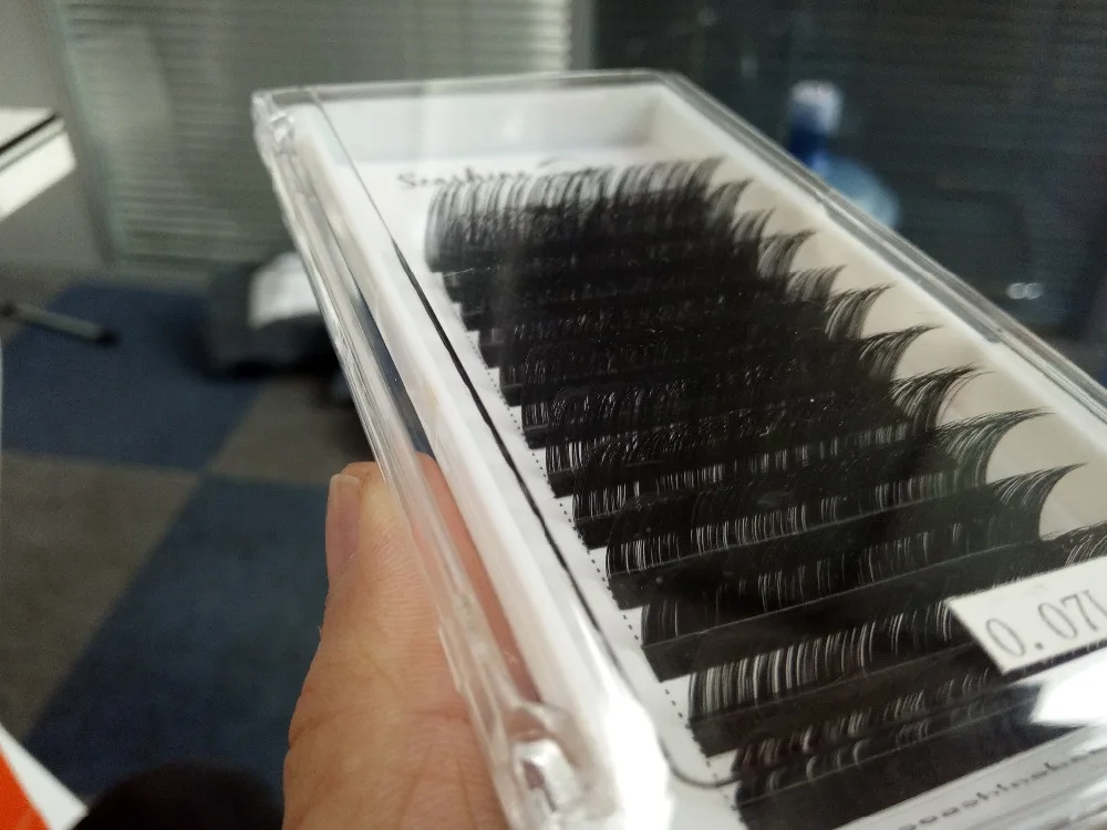 

False Eyelashes 0.03mm C/D Curl Individual EyeLashes Extension 8-14mm Mixed Length 100% handmade free shipping