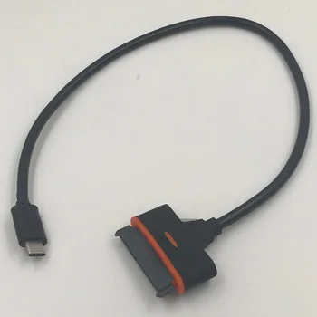 

Type C to Sata Cable USB 3.1 USB-C to Sata Adapter Male to 2.5'' HDD Drive Cable 22pin Sata Cable High Quality 40cm