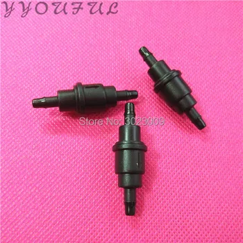 

16pcs wholesale eco solvent /UV printer two way ink valve / ink tube non return plastic valve /ink hose valve ID:4MM best price